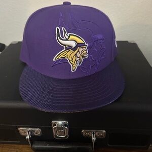Minnesota Vikings Purple Snapback Hat